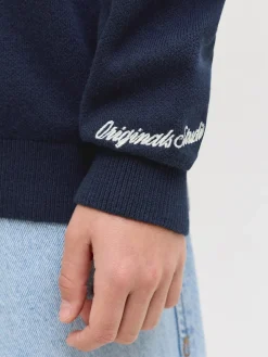 Clearance Norrebro Light Crew Neck Striktrøje, , 164 cm Børn Strik & Sweatshirts