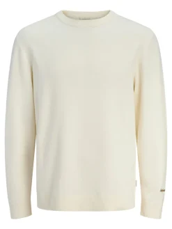 Jack & Jones Junior Norrebro Light Crew Neck Striktrøje, , 164 cm-Børn Strik & Sweatshirts