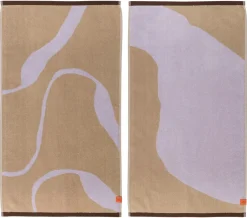 Outlet Nova Arte 2-pak Håndklæder, , 50x90 cm Håndklæder & Vaskeklude