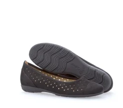 Gabor Nubuck Lavato Ballerinasko, , 40.5-Dame Ballerinaer