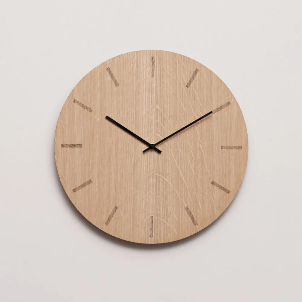 Clearance Oak Vægur, , Ø38 cm Ure & Vejrstationer