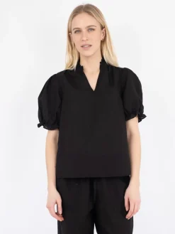 Outlet Odesa Linen Bluse, , 38 Dame Bluser & Skjorter