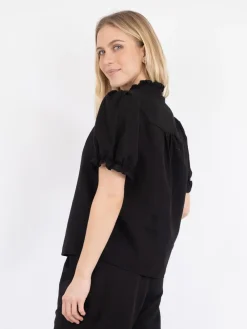 Outlet Odesa Linen Bluse, , 38 Dame Bluser & Skjorter