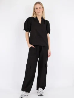 Outlet Odesa Linen Bluse, , 38 Dame Bluser & Skjorter