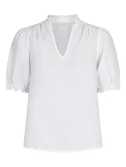 Odesa Linen Bluse, , 38 Dame Bluser & Skjorter