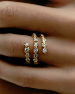 Ragbag Odette Spiral Ring, , 56-Dame Ringe