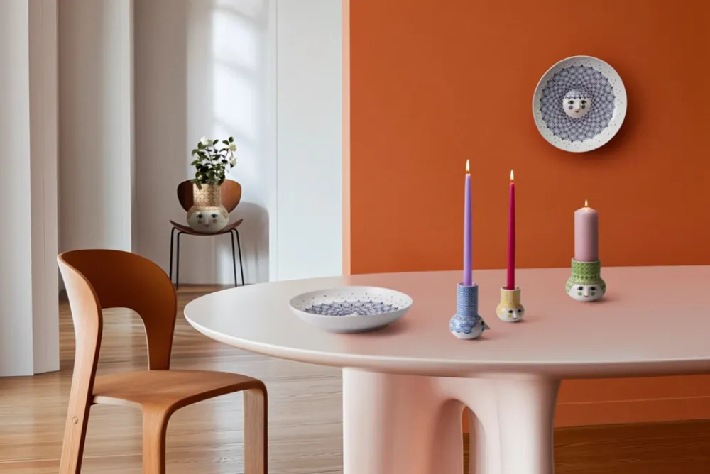Bjørn Wiinblad Olga Bloklysestage,- Lysestager & Lys