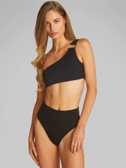 Discount One Shoulder Bikinitop, , S Dame Badetøj