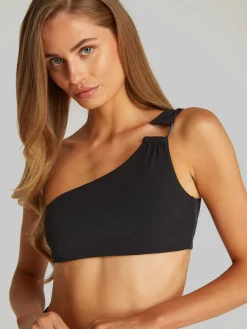 Discount One Shoulder Bikinitop, , S Dame Badetøj