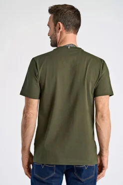 Bison O-Neck Print T-shirt, , XL- T-Shirts & Poloer