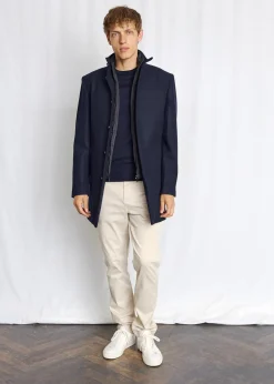 Bruun & Stengade Ontario Slim Fit Frakke, , XXL- Jakker & Frakker