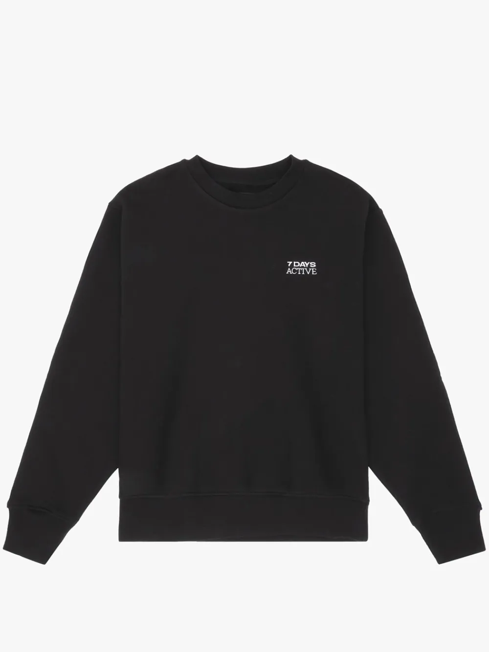 Organic Fitted Crewneck Sweatshirt, , M Dame Loungewear|Strik & Sweatshirts