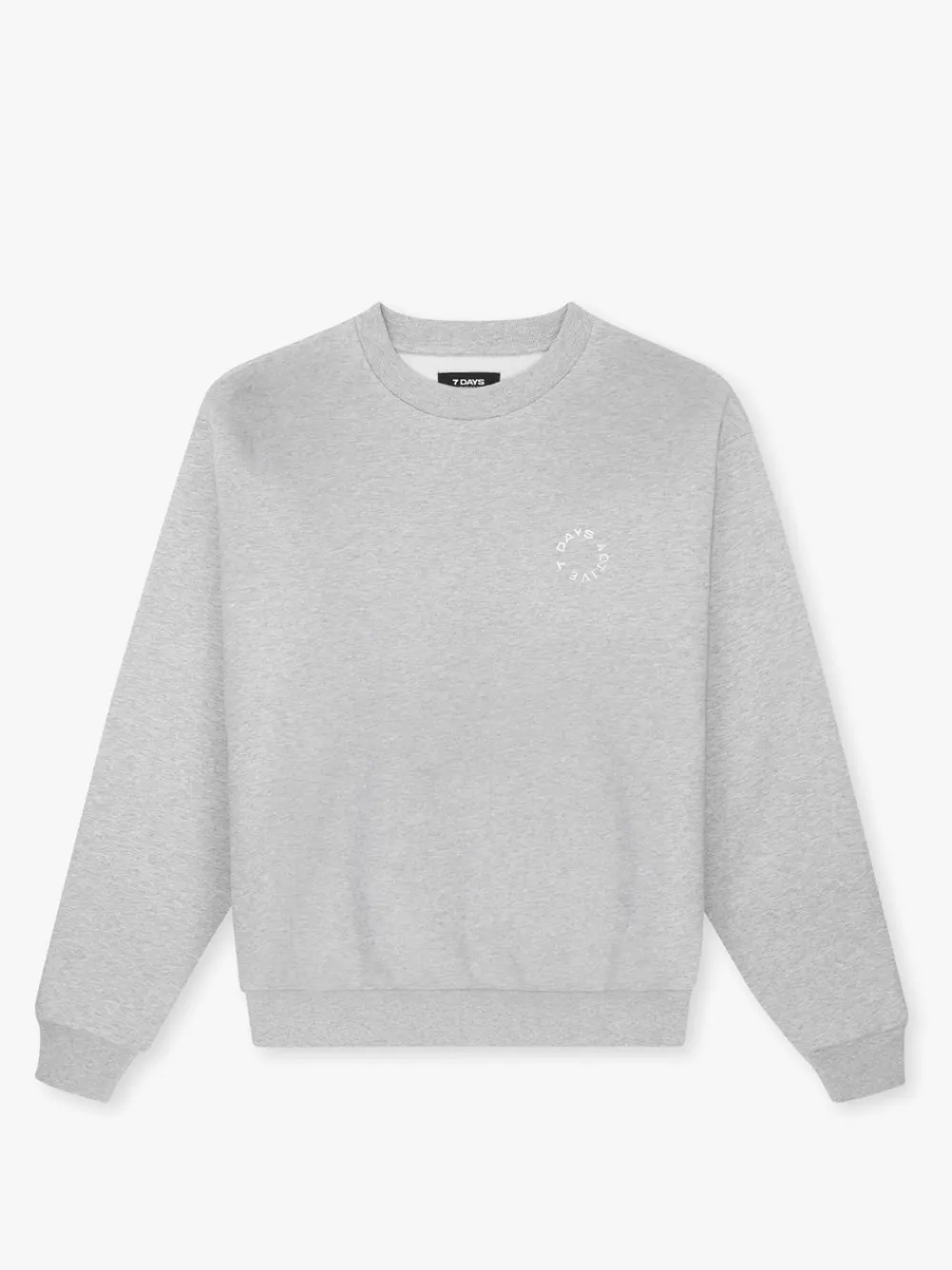 7 DAYS Active Organic Regular Crewneck Sweatshirt, , XL- Sweatshirts & Trøjer