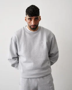 7 DAYS Active Organic Regular Crewneck Sweatshirt, , XL- Sweatshirts & Trøjer