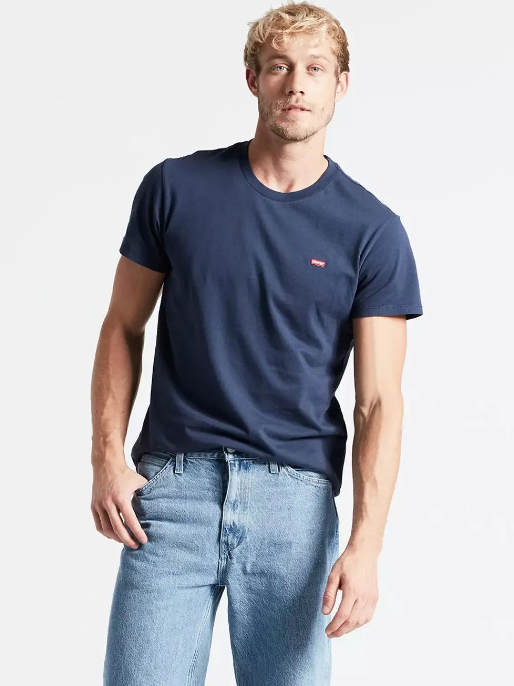 Levi's Original T-shirt, Blå, L- T-Shirts & Poloer