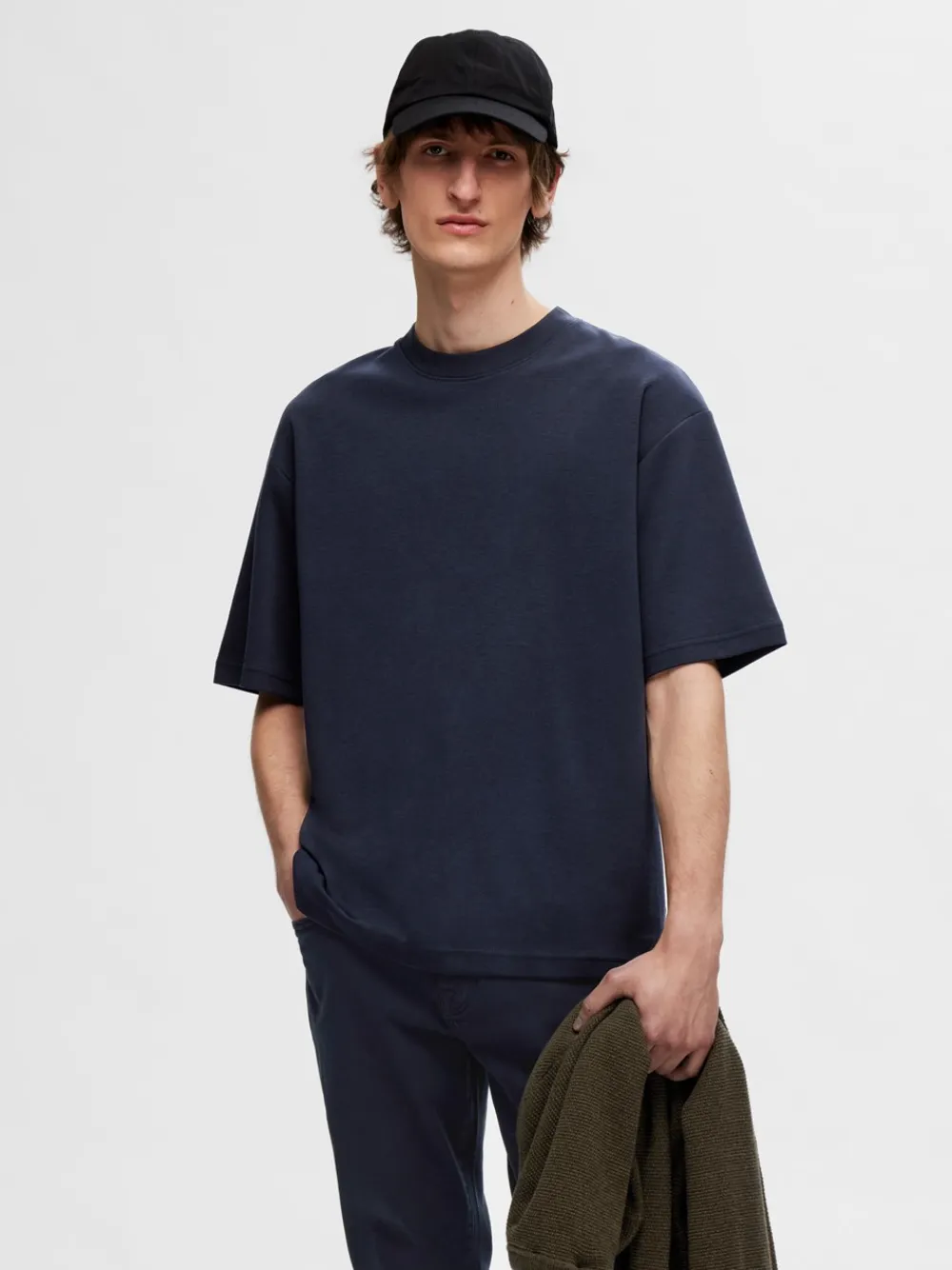 Selected Homme Oscar Loose T-shirt, , XL- T-Shirts & Poloer