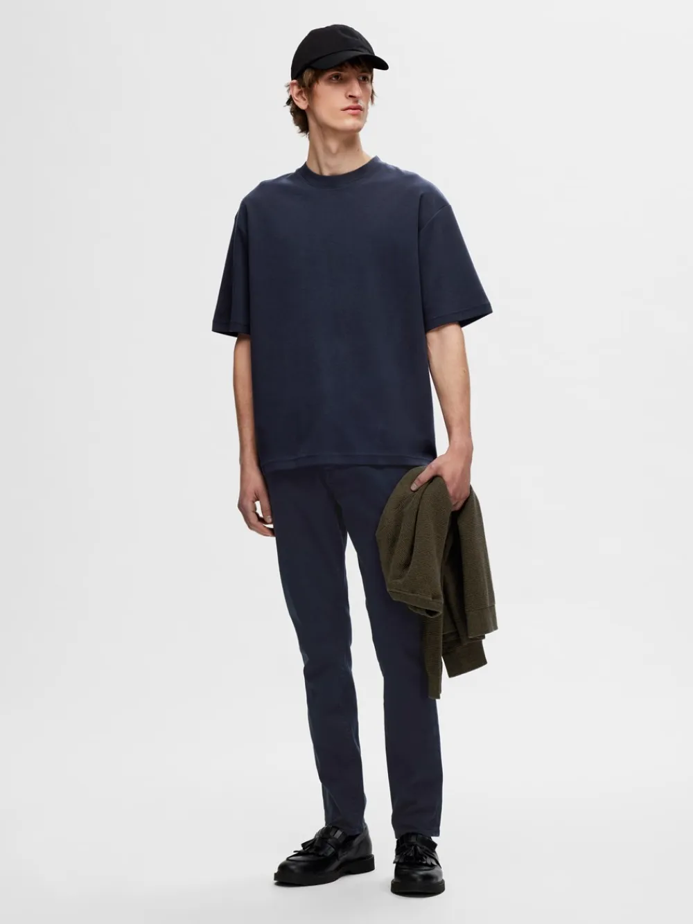 Selected Homme Oscar Loose T-shirt, , XL- T-Shirts & Poloer