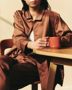 HAY Outline Pyjamasskjorte, , S/M-Dame Loungewear