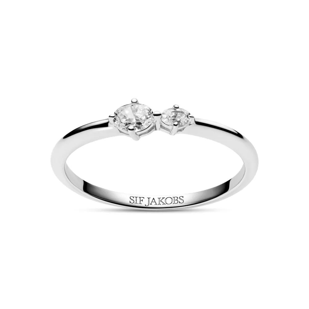 Sif Jakobs Jewellery Ovale Due Ring, , 56-Dame Ringe