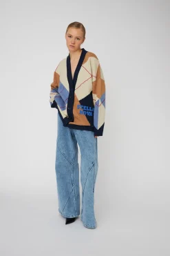 Oversized Cardigan, , S/M Dame Cardigans