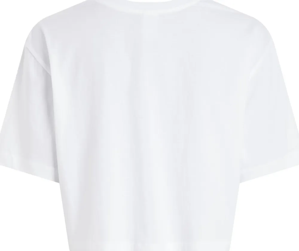Calvin Klein Oversized Crop T-shirt, , M-Dame Loungewear