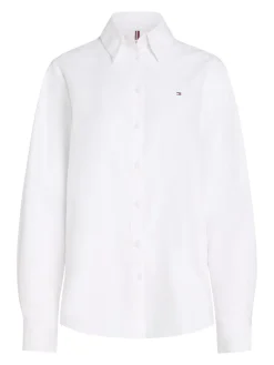 Tommy Hilfiger Oxford Relaxed Fit Skjorte, , 38-Dame Bluser & Skjorter