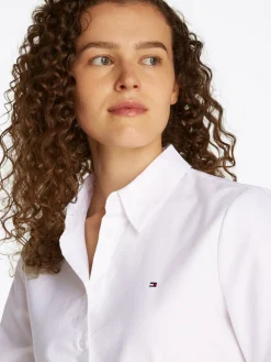 Tommy Hilfiger Oxford Relaxed Fit Skjorte, , 38-Dame Bluser & Skjorter