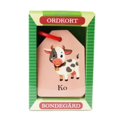 New På Bondegården Ordkort Børn Babylegetøj