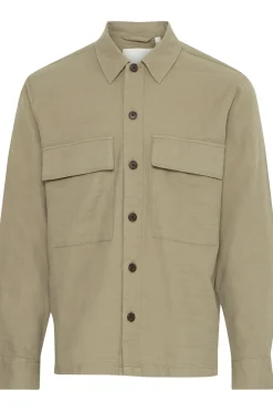 Solid Paakow Overshirt, , XL- Overshirts