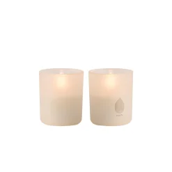 Sale 2-pak LED Glaslys, Lysestager & Lys|Led Lys