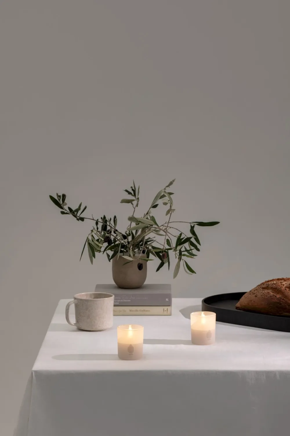 Sale 2-pak LED Glaslys, Lysestager & Lys|Led Lys