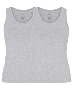 Best 2-pak Singlet Top, , XS Dame T-Shirts & Toppe|Loungewear