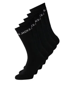 Jack & Jones Junior 5-pak sokker, , 38-43-Børn Sokker & Strømper