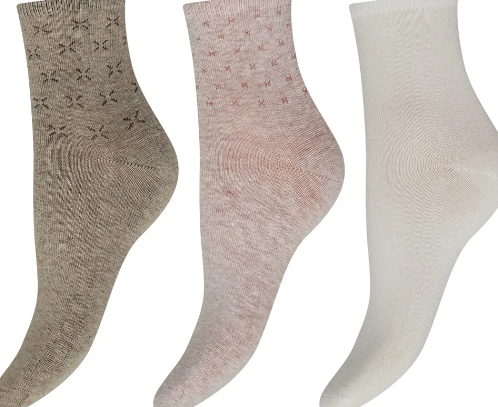 Sale 3-pak Strømper, , 37/41 Dame Strømper