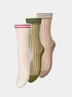 Beck Söndergaard 3-pak Strømper, , 37/39-Dame Strømper
