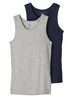 New 2-pak Tanktop, , 134-140 cm Børn Undertøj & Nattøj