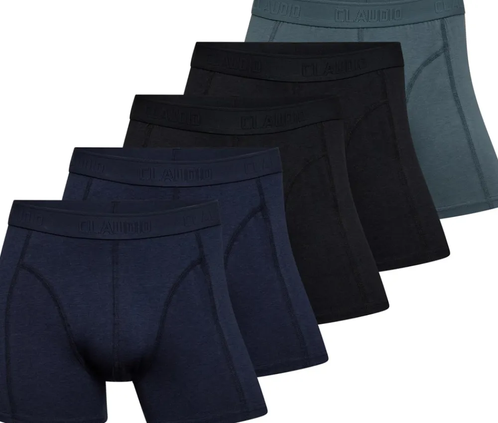 Claudio 5-pak Tights, , XL- Undertøj