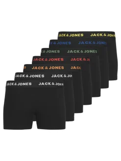 Jack & Jones Junior 7-pak Trunks, , 128 cm-Børn Undertøj & Nattøj