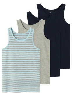 Name It 4-pak Undertrøje, , 116 cm-Børn Undertøj & Nattøj