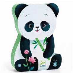 Djeco Panda Silhuetpuslespil, 24 Brikker-Børn Spil & Puslespil