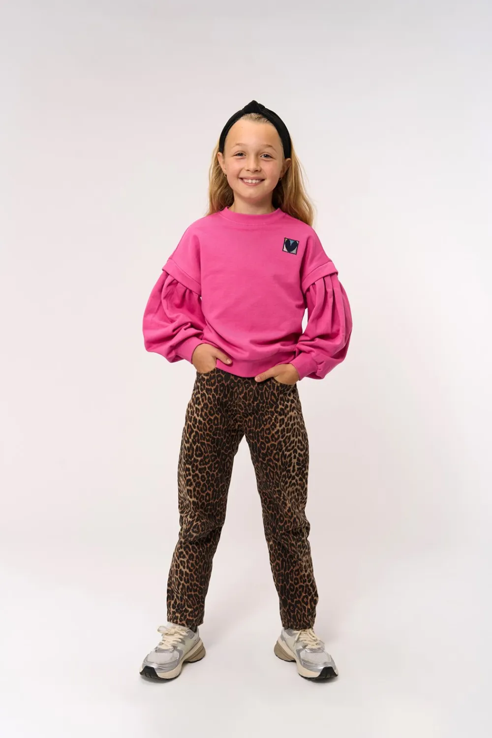 THE NEW Panya Mom Fit Jeans, , 134-140 cm-Børn Jeans