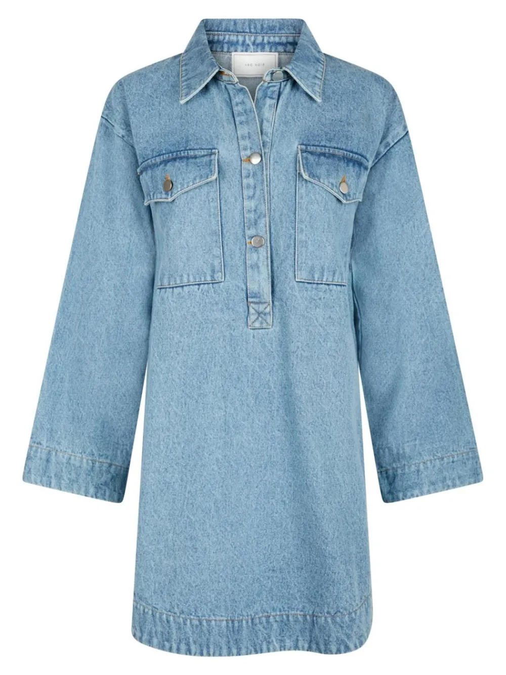Discount Paras Denim Kjole, , 34 Dame Kjoler