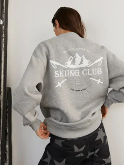 Sofie Schnoor ParisSW Sweatshirt, , L-Dame Strik & Sweatshirts