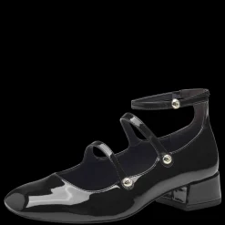 Clearance Patent Pumps, , 37 Dame Højhælede Sko