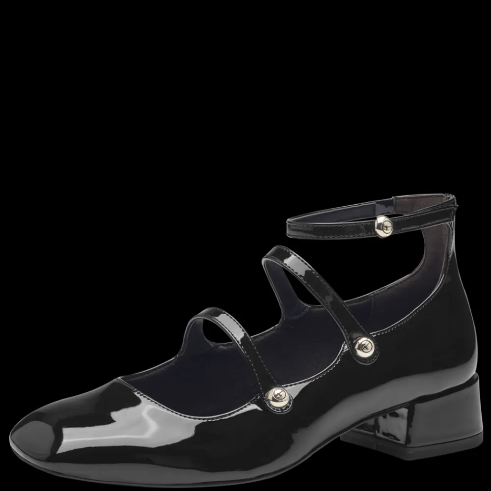 Clearance Patent Pumps, , 37 Dame Højhælede Sko