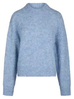 Neo Noir Paulina Fluffy Knit Striktrøje, , 38-Dame Strik & Sweatshirts