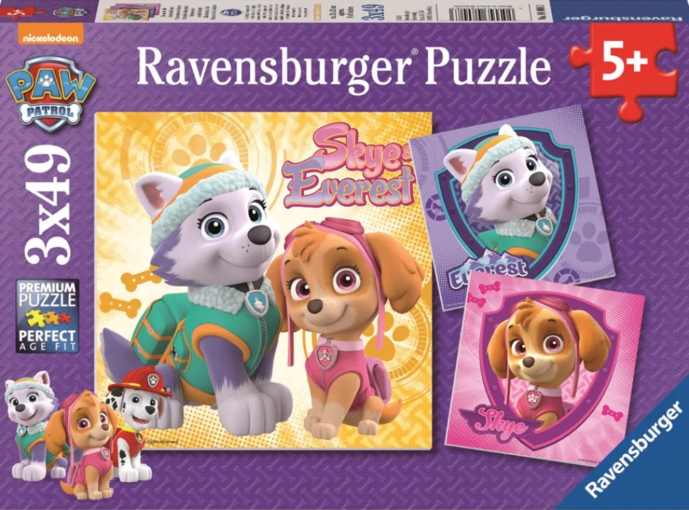 Online Paw Patrol Piger Puslespil Børn Spil & Puslespil