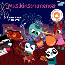 R2p Pegebog Med Lys - Musikinstrumenter-Børn Børnebøger|Børnebøger