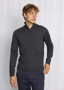 Bruun & Stengade Pelle Regular Fit Striktrøje, , XL- Strik