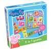 Tactic Peppa Pig 3 I 1 Lotto, Domino, Memo-Børn Spil & Puslespil